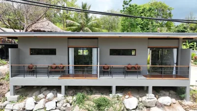 带阳台开间 — yume17 - Sea View pool Villas & 1BD, Studios